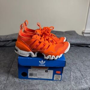 Adidas Originals S-M-L SML Originals W Neon Orange 6 RARE